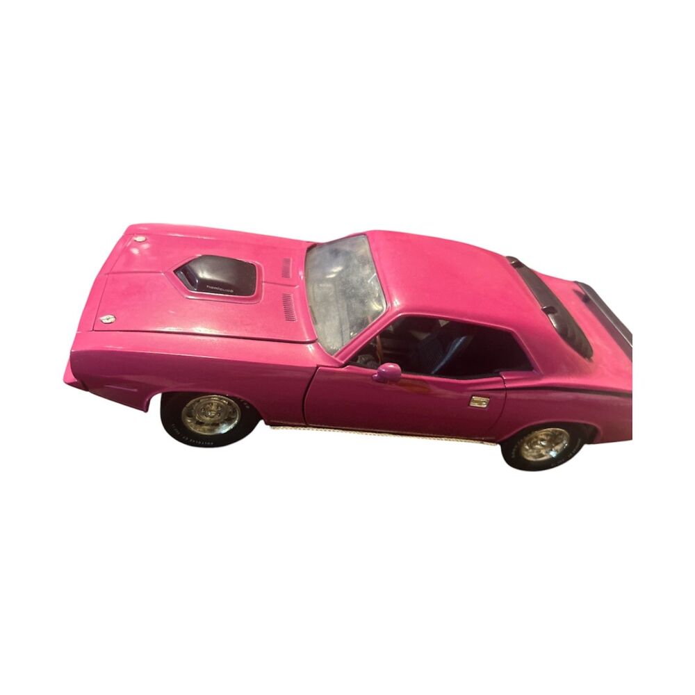 1970 Plymouth Hemi Cuda Ertl American Muscle Purple/Pink VERY NICE CAR 🇺🇸
